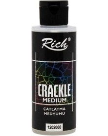 Resim Rich Çatlatma Medyum Crackle Medyum 120 Cc 