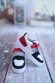 Resim macco shoes Unisex Renkli Cırtlı Çocuk Bebek Spor Ayakkabı 