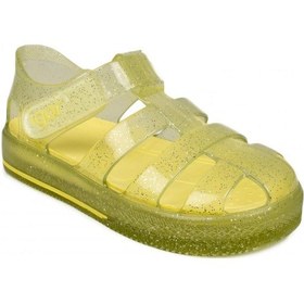 Resim Igor 10265 K Star Glitter Sarı Kız Çocuk Sandalet Sarı 