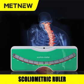 Resim 1 adet Ölçüm Cetveli - Ölçekli Elektriksiz Manuel Sırt Kavis Düzeltici, Ev, Klinik, Okul için Yeşil & Sarı Tasarım - Kullanımı Kolay, Postür Düzeltme & İzleme için Sırt Düzleştirici, Sırt Düzleştirici, Ergonomik Tasarım, Dayanıklı Yapı, otomatik ölçüm, kalan boyutta, olcum cetveli 