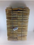 Resim Tahta Mandal Yaylı Ahşap Mandal 144 Adet 