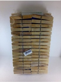 Resim Tahta Mandal Yaylı Ahşap Mandal 144 Adet 