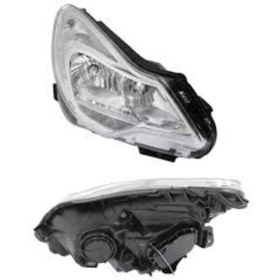 Resim Wisco Opel Corsa D 1115 Arası Uyumlu Far Camı Sağ 1216696CAM 