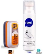 Resim FLEXİCARE Spor Deri Ve Kumaş Beyaz Ayakkabı Boyası 75 Ml. Spor Ayakkabı Temizleme Süngeri 75 Ml(BLİNKSPORT) 