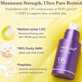 Resim Medicube Retinol 1.9% NMN Boosting Serum - Yaşlanma Karşıtı Serum 30 ml 
