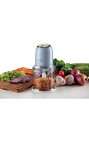 Resim Allians Pratik 4 Bıçaklı Rondo Doğrayıcı, Mavi Renkli, Hızlı ve Kolay Kullanım 