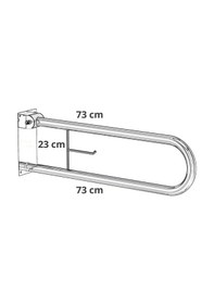 Resim 32 Q Mafsallı Wc Tutunma Barı 