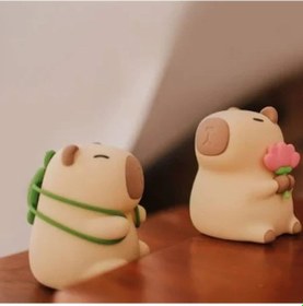 Resim Capybara Night Light Sevimli Ve Yumuşak Işıklı Gece Lambası Cl-1617 