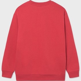 Resim Mayoral Erkek Çocuk İki İplik Sweatshirt Kırmızı KIrmızı 