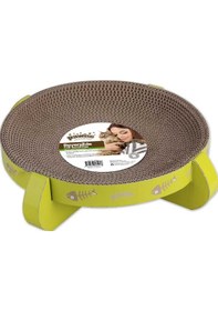 Resim Cosmotex Pawise Karton Kedi Tırmalama Yuvarlak 34x34x9cm 