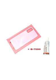 Resim Tkgz Samsung Galaxy Uyumlu S20 Arka Pil Batarya Kapağı Cam+b-7000 Pembe 