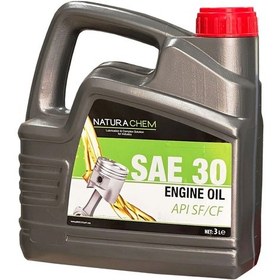 Resim Natura Chem Sae 30 Numara Yağ 3 Lt Motorlu Testere Zincir Yağı 