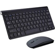 Resim Homyl Mini Kablosuz Klavye Mouse Set Su Geçirmez 2.4g 