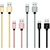 Resim Tiger Micro Usb 3.0A 1Mt Örgü-Halat Hızlı Şarj Usb Kablo Tuc-A86 (526978895) 