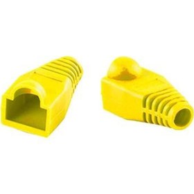 Resim Electroon Rj45 Cat5 Pvc Kılıf Sarı - 25adet 