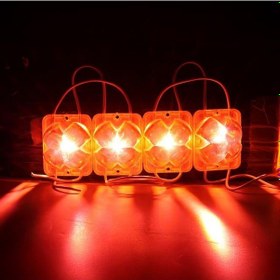 Resim Powermaster Pm-14720 12 Volt 2 Watt Kırmızı Sabit 4333-3030 Modül Led 43x33x28mm 