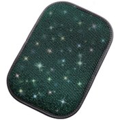 Resim Araba Elmas Kol Dayama Kutusu Yastık Kişiselleştirilmiş Araba Süslemeleri Kir Ve Kaymaz Black Green Diamond 