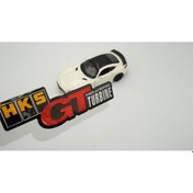 Resim Hks Gt Turbine Sports Metal Plaka Logo Arma 