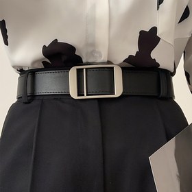 Resim Günlük Giyim ve Rahat Kıyafetler İçin Hafif ve Deliksiz Tasarım, Moda ve Çok Yönlü Kemer 