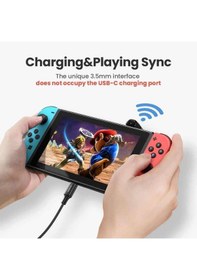 Resim Ugreen Nintendo Switch İçin Bluetooth 5.0 Verici Ses Adaptörü Siyah 