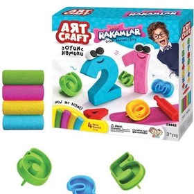 Resim Oyuncak 3d Rakamlar Hamur Set 200 Gr 