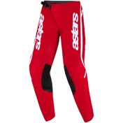 Resim Alpinestars Fluid Apex Kros Motosiklet Pantolonu Kırmızı Beyaz 