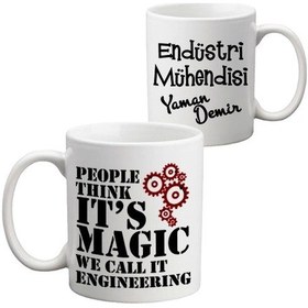 Resim Endüstri Mühendisine Hediye Isimli Kupa Bardak 