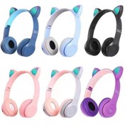 Resim jetucuzal Platoon PL-2036 P47M Kedili Şarjlı Bluetooth Kulaklık 