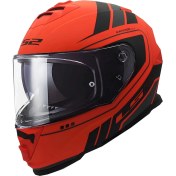 Resim Ls2 Storm 2 Fıst Mat Turuncu-Siyah Kask 