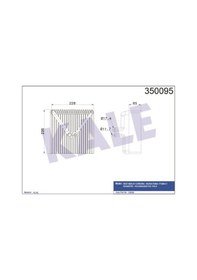 Resim Evaporator Audı A1 - Seat Ibıza / Cordoba/ Toledo - Skoda Fabıa / Rapıd / Roomster - Vw Fox / Polo 