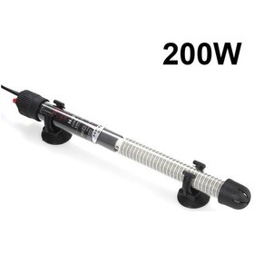 Resim Folinda Akvaryum Isıtıcı Çubuğu 200w Otomatik Sıcaklık Regülatörü 20-34 C Evrensel Avrupa Fişi Su Sıcaklığı Sabitleyici 