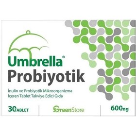 Resim Umbrella Probiyotik 30 Tablet 