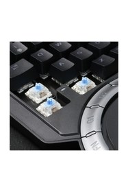 Resim Rush Haymaker Rk95 Mavi Switch Rgb Makrolu Mini Tek El Mekanik Oyuncu Klavyesi 