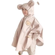 Resim China Kalınlaşmış Çocuk Pelerini Anaokulu Sevimli Ayı Karikatür Yağmurluk Ilkokul Öğrencileri Tüm Vücut Rüzgar Geçirmez Su Geçirmez Panço (Yurt Dışından) 