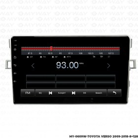 Resim Myway Toyota Verso Android Multimedya 4gb Ram Carplay Navigasyon Ekran - Myway 