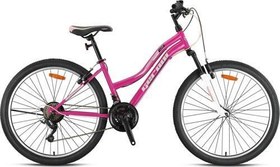 Resim SWAN LADY PLUS - 20 - MTB -11'- 21 Vites - V.B - Pembe-Siyah/Ekru 