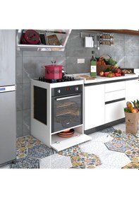 Resim Kenzlife Ankastre Modülü Kabini Vanadyum3 Byz Fırın Ocak Dolabı K 