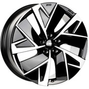 Resim CMS-1340-01 7.5x19" -5x114.3 ET45 67.2 Diamond Black Gloss Jant (4 Adet) 