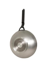 Resim Mehtap Chefline İndüksiyon Tabanlı Wok Tava 26 Cm Ultra Dayanıklı Performans Gri 