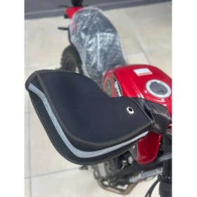 Resim Ysn Motosiklet Vitesli Model El Koruma Ruzgar Gecirmez Reflektorlu 