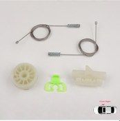 Resim Fiat Punto Grande Evo 3 199 2005-2024 İçin Ön Sağ Cam Kriko Seti 