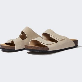 Resim DeFacto Erkek Düz Taban Çift Bantlı Suni Deri Terlik C3755AX25HSBG28 