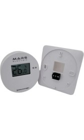 Resim Mars S5X Kablolu Dijital Oda Termostatı Yüksek Hassasiyetli Beyaz 