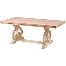 Resim Masifart Laurent 170 Lik Nota Dikdörtgen Masa Cilasız Ham Ham 