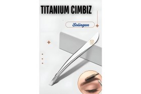 Resim Solingen Cımbız Titanyum Çelik 721245 1 Adet Ergonomik Tasarım ile Yüz ve Vücut Tüy Alma 