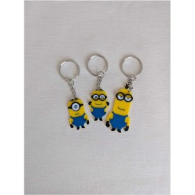 Resim Just3dprintings Minions Anahtarlık 3'lü 