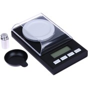 Resim Mini Dijital Miligram Hassas Ölçekli Tartı Takı Ölçeği 20g/0.001g 