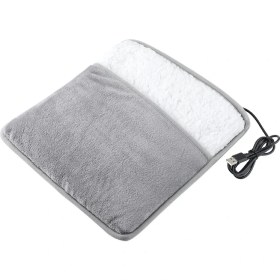 Resim Intragdou Kış USB Şarj Elektrikli Ayak Isıtma Pedi Yumuşak Peluş Yıkanabilir Ayak Isıtıcı Isıtıcı Uyku Geliştirmek Ev Ayak Isıtma Mat (Yurt Dışından) 