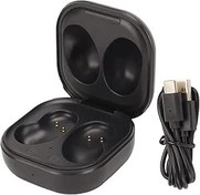 Resim KOSDFOGE Kulaklık Şarj Kutusu Değiştirme, Galaxy Buds Live SM R180 Için Şarj Kablosu Ile USB Şarj Kutusu 