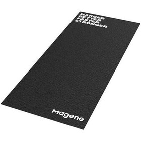 Resim Magene Trainer Halısı Matı Siyah 